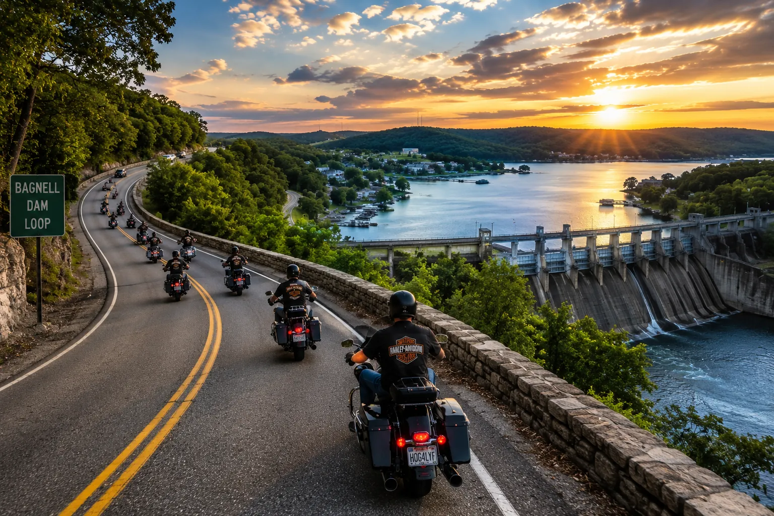 Bagnell Dam Loop at Lake of the Ozarks