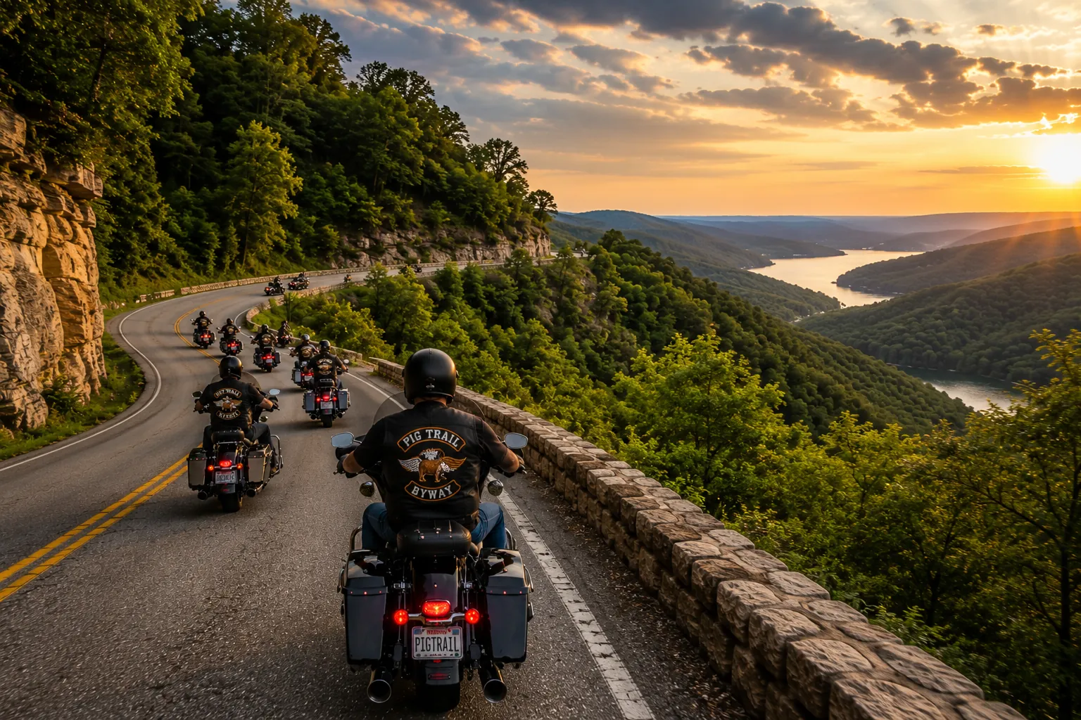 Pig Trail Scenic Byway in Arkansas